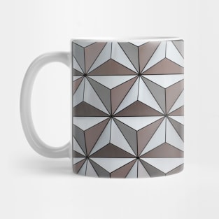 Abstract background made from triangles Mug